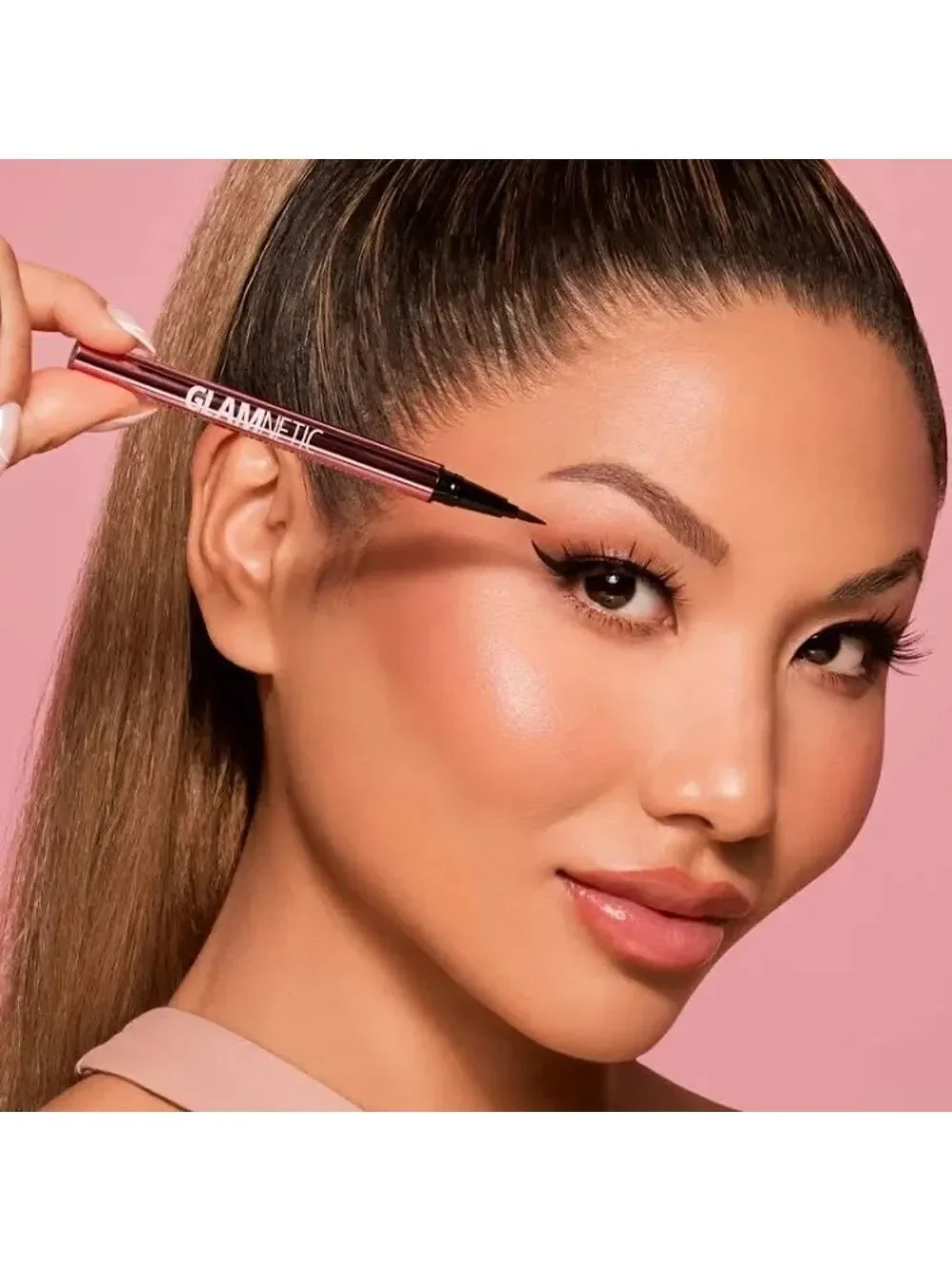 Glamnetic Magnetic Eyeliner Pen in Deep Space | NEW | Felt Tip Liner